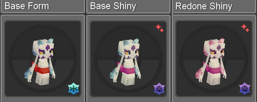 Изображение 4 ресурспака Cobblemon: Redone Shinies