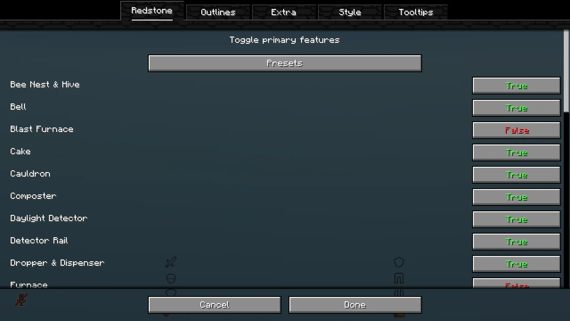 Изображение 5 ресурспака Redstone Tweaks for Bare Bones