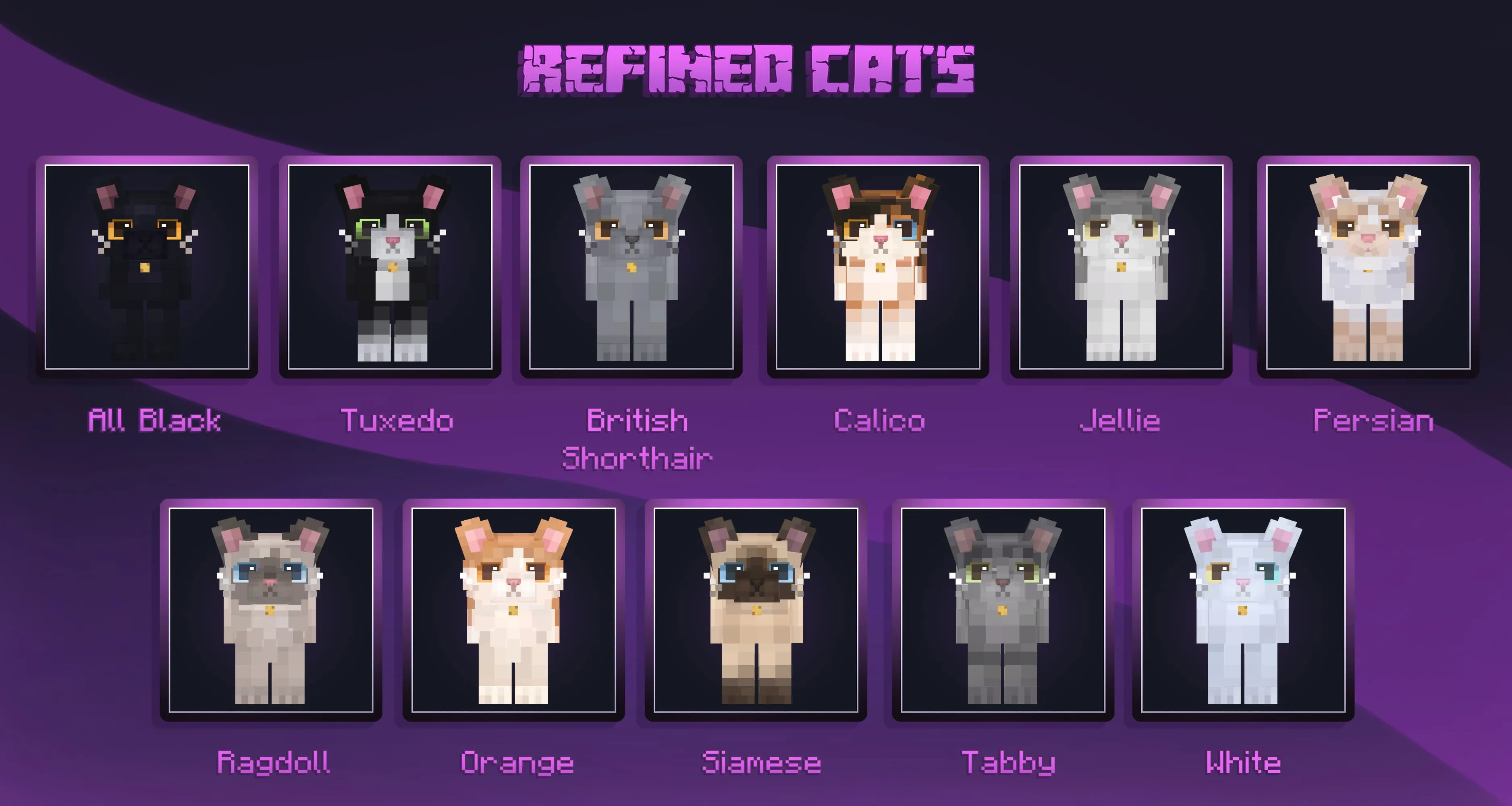 Refined Cats