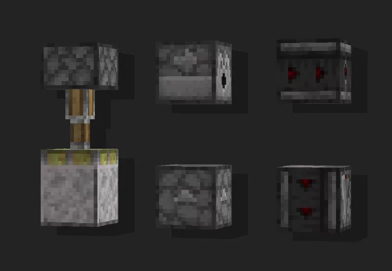 Изображение 1 ресурспака Refined Redstone