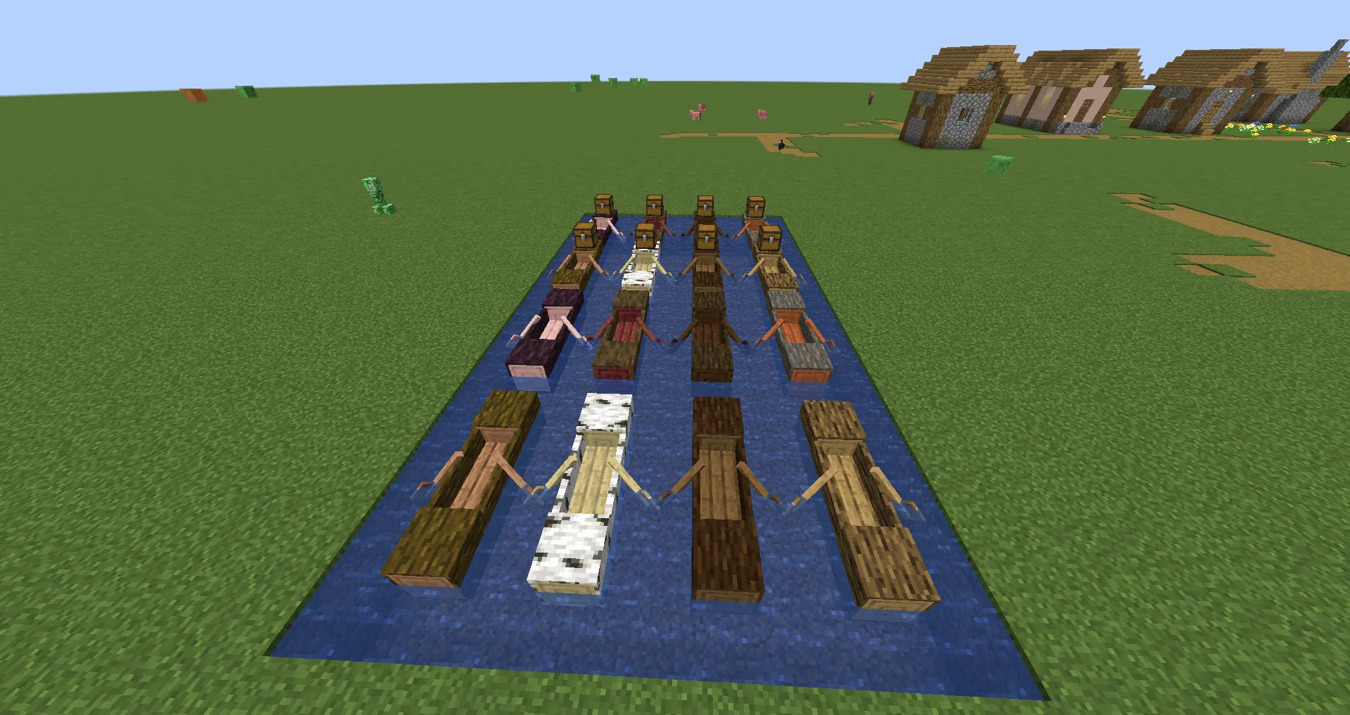 Refurbished Log Boat