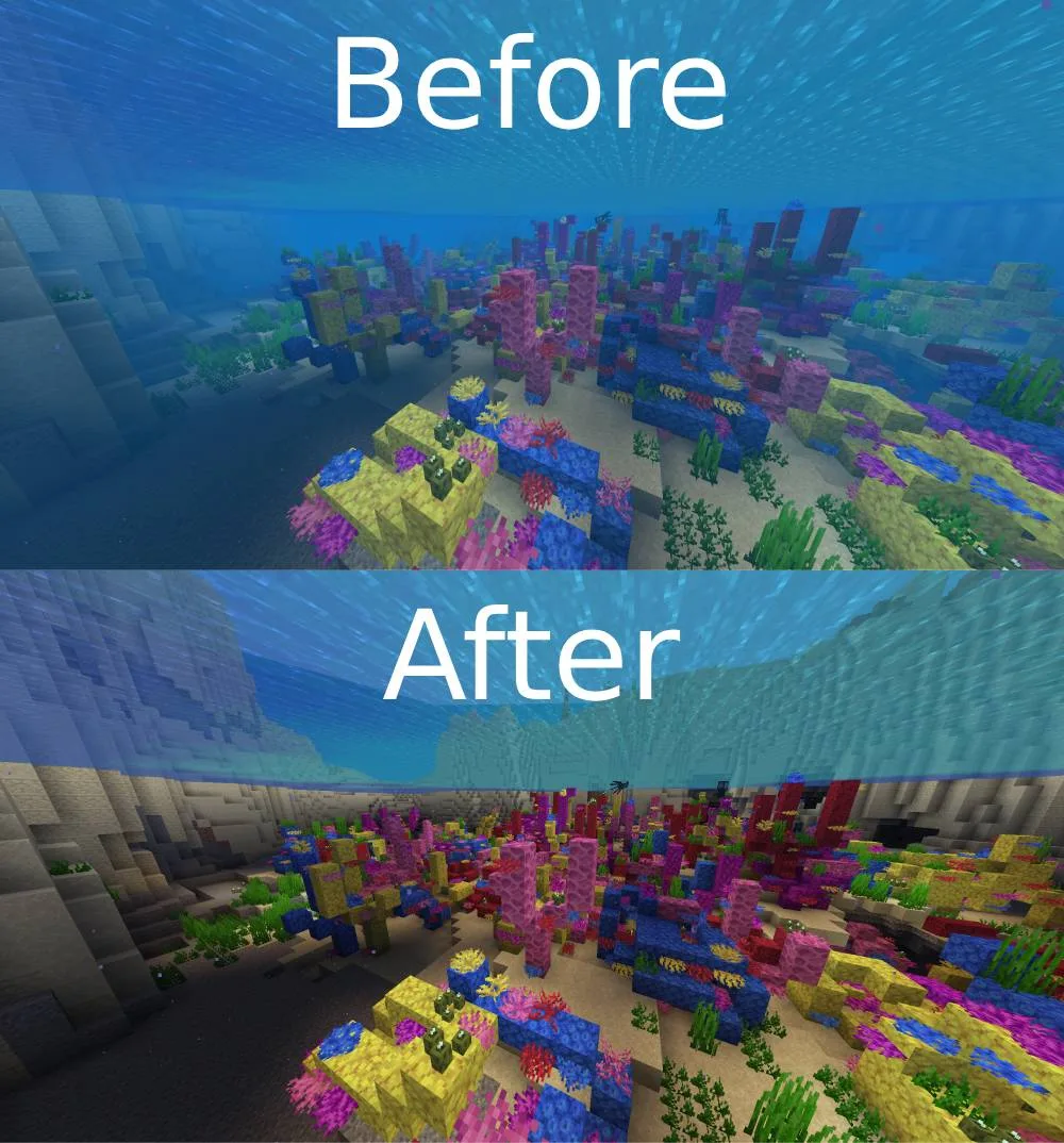 Remove Environmental Fog (Water, Lava, Nether)