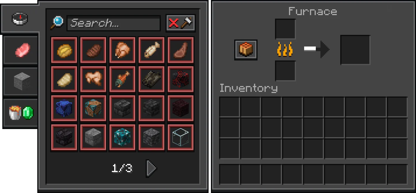 Изображение 2 ресурспака Rethoughted GUI