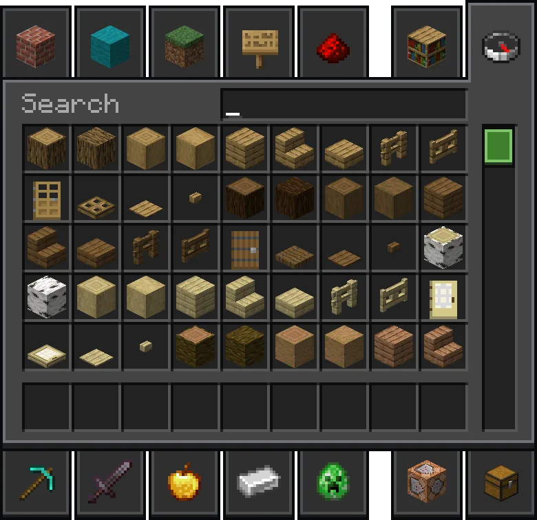 Изображение 6 ресурспака Rethoughted GUI