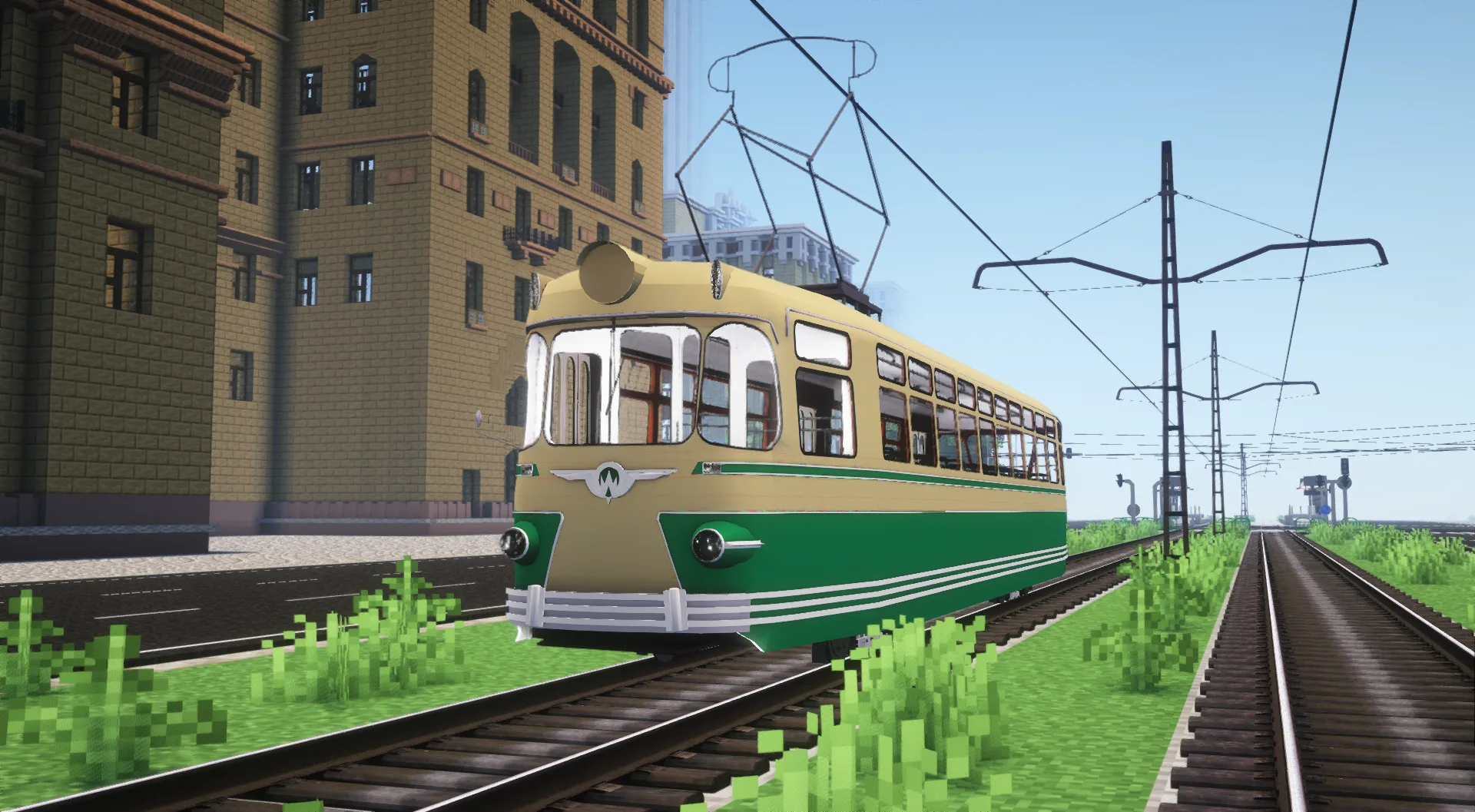 Изображение 1 ресурспака [MTR/NTE] Retro Tram pack