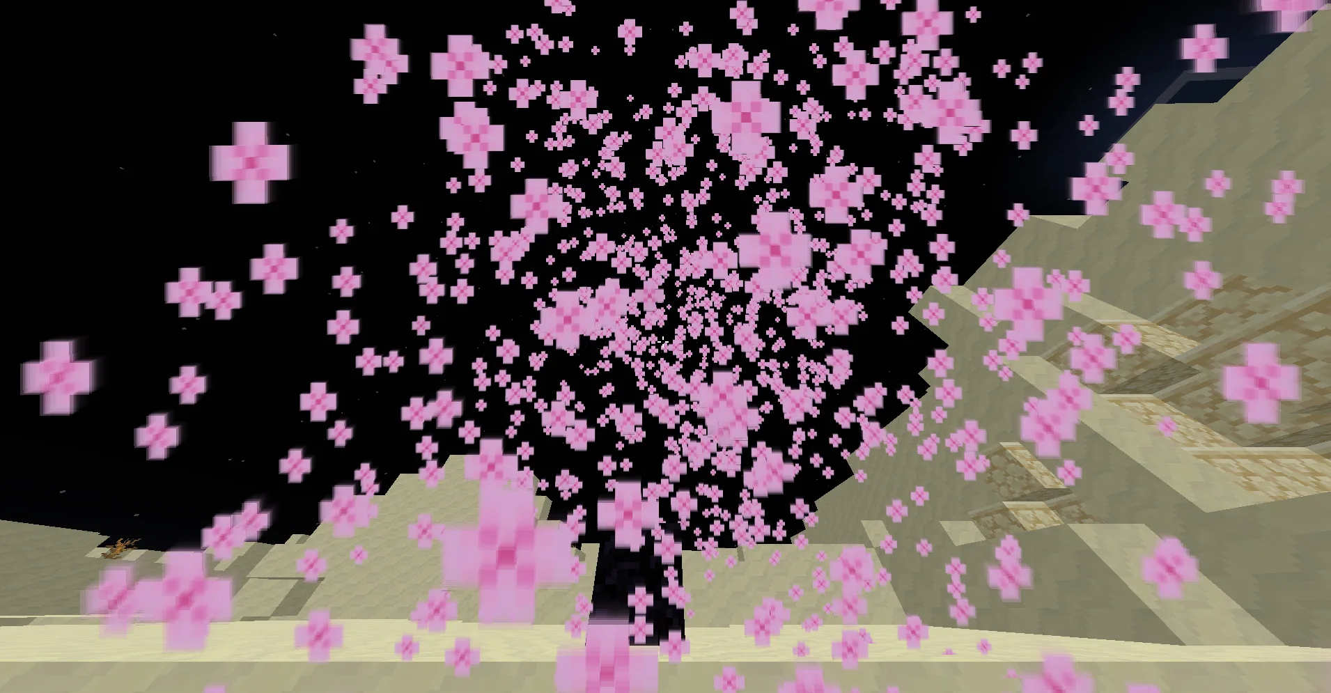 Sakura Totem Particles