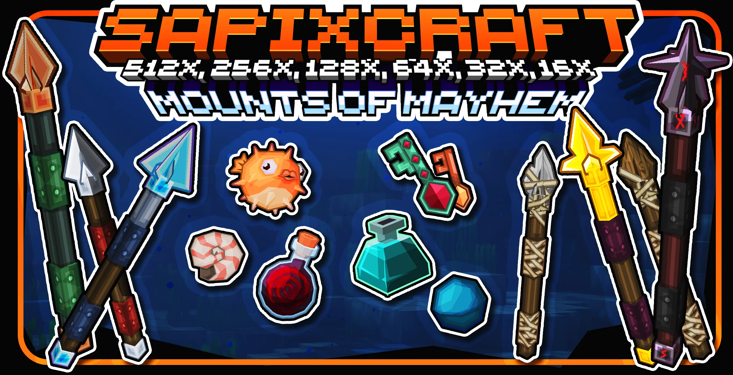 Изображение 2 ресурспака Sapixcraft