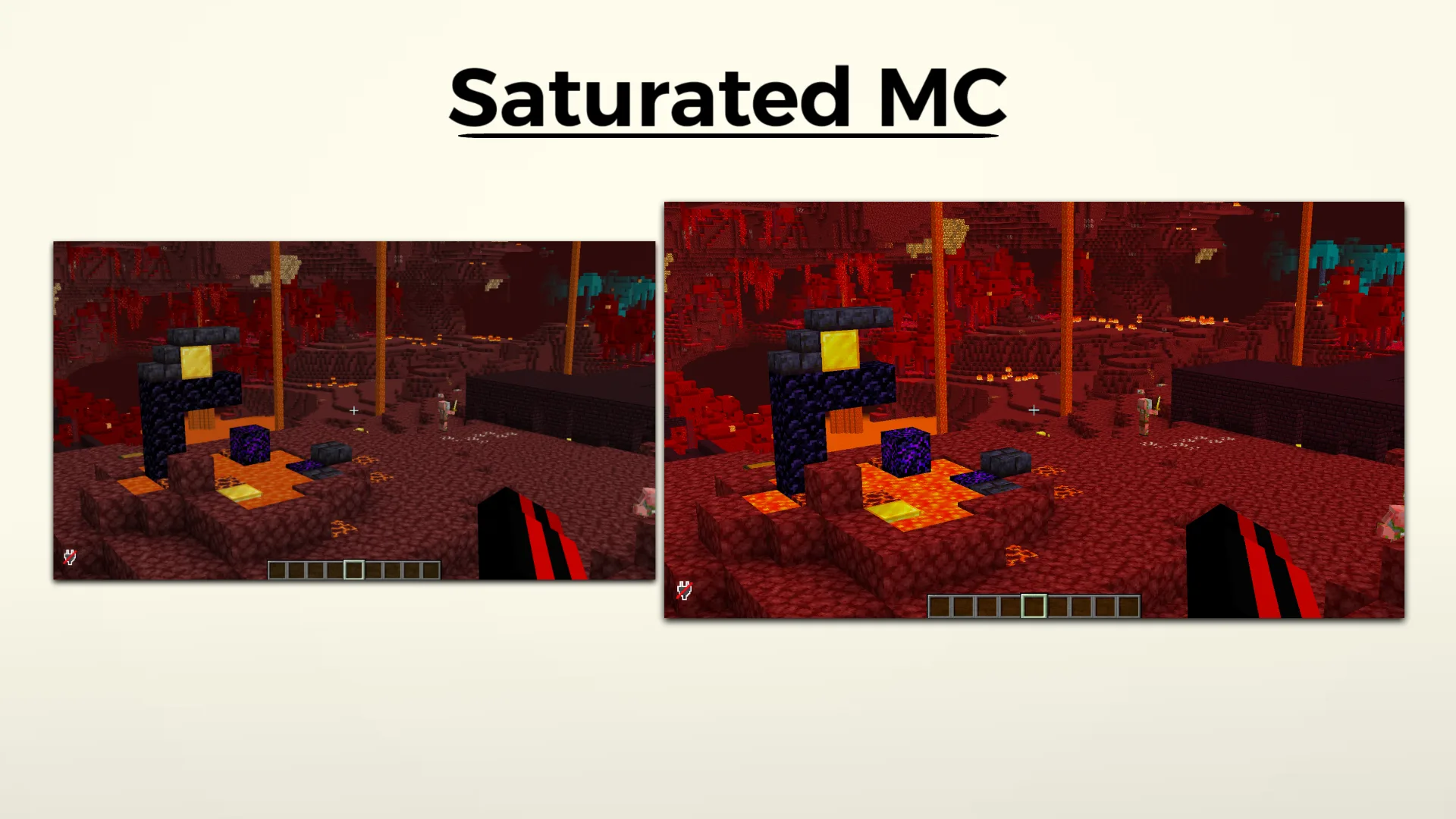 Изображение 2 ресурспака Saturated MC
