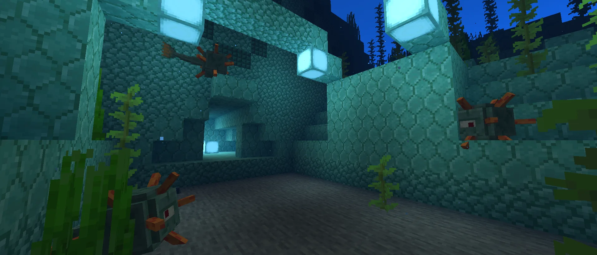 Изображение 2 ресурспака Seamless Prismarine Bricks