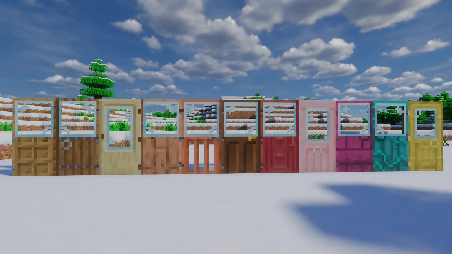 Изображение 2 ресурспака SEASONAL TREES