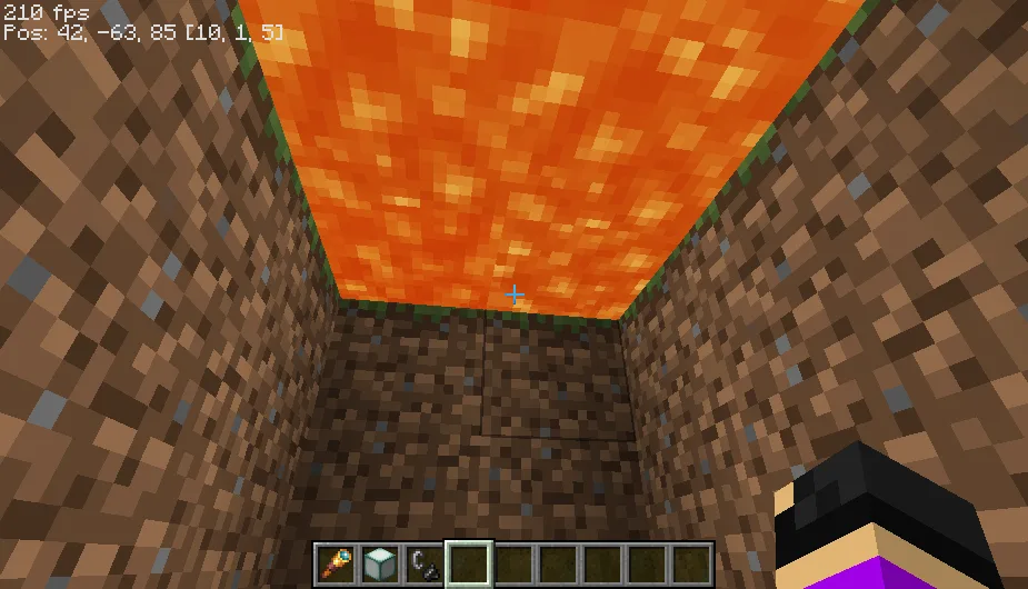 See Through Lava And Water.