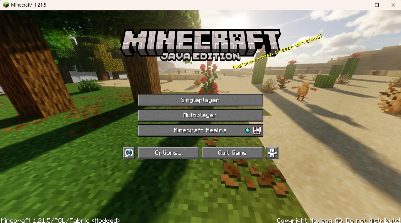 Shader Panorama For 1.21.5: Spring to Life