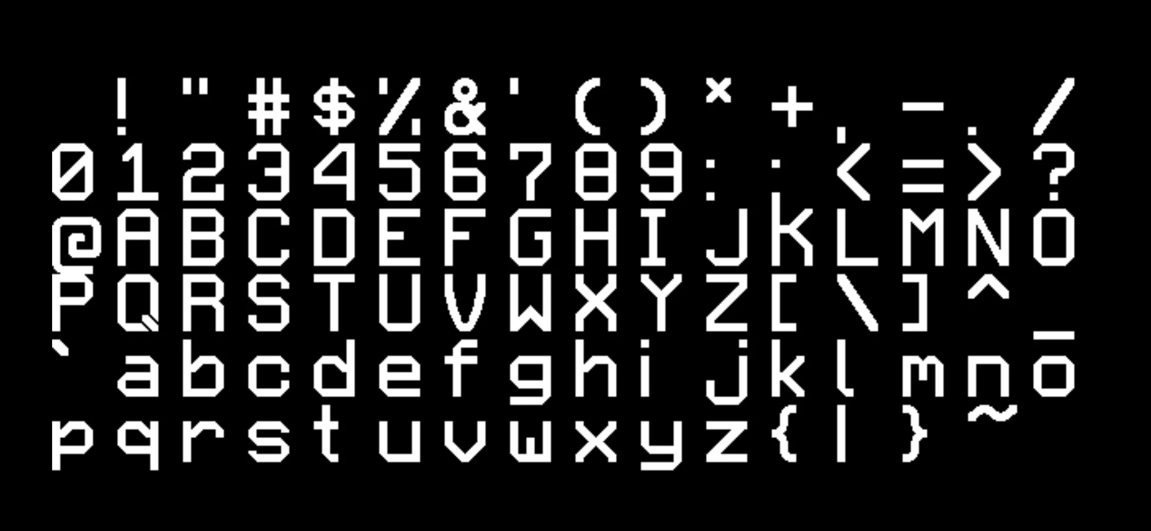 Изображение 3 ресурспака Sharp Fonts [Scale 4x] (GUI Scale dependant)