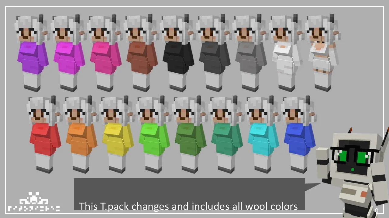 Изображение 2 ресурспака Sheep Girl