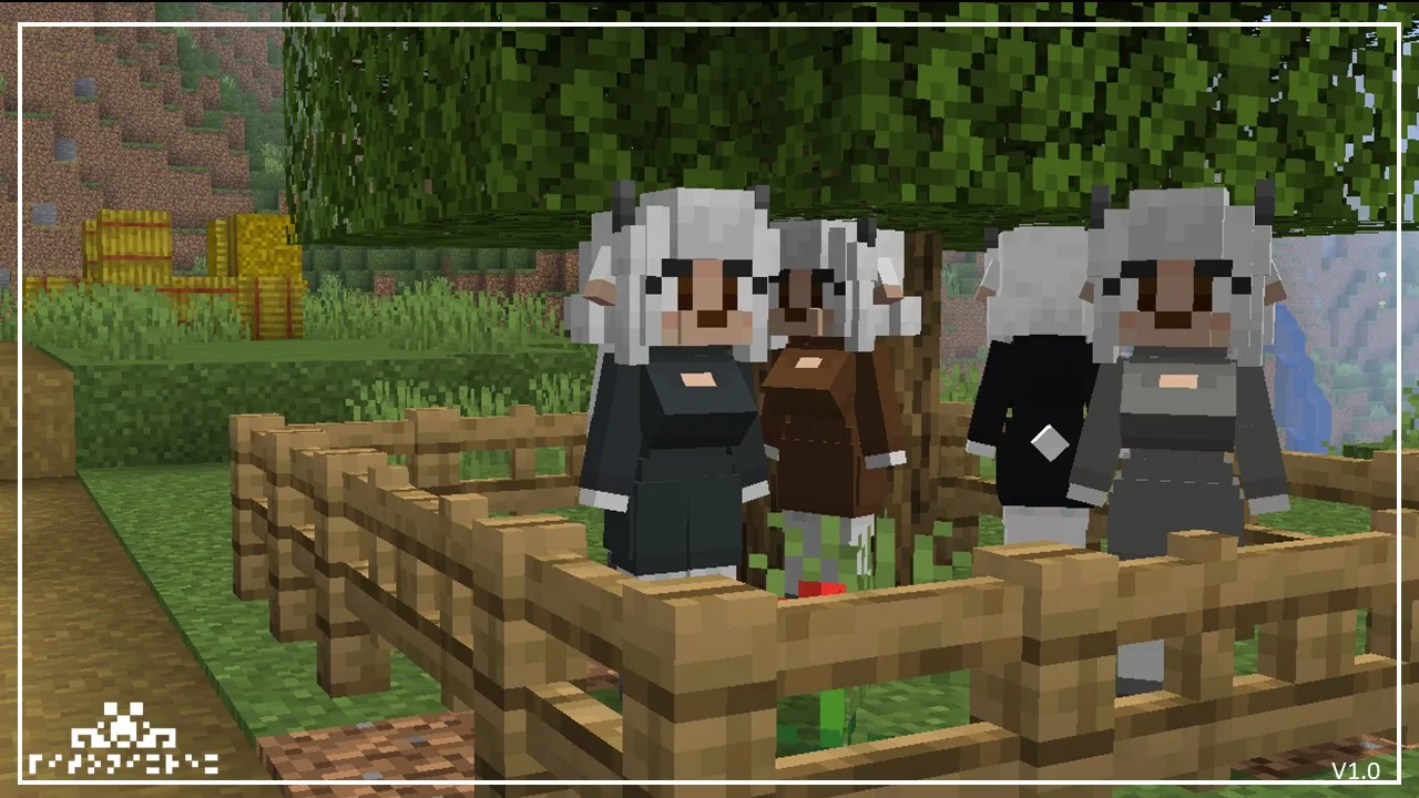 Изображение 5 ресурспака Sheep Girl