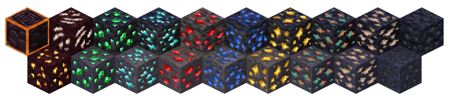 Изображение 1 ресурспака Shiny Ores