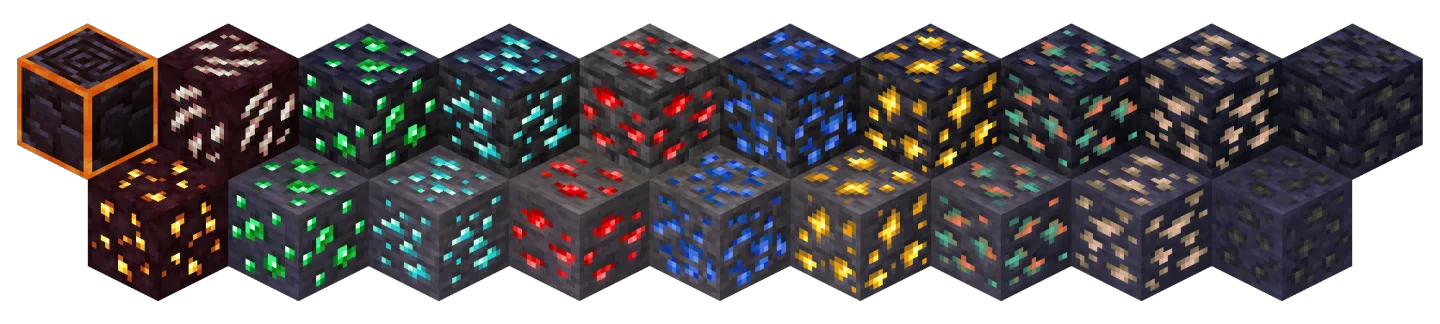 Изображение 1 ресурспака Shiny Ores