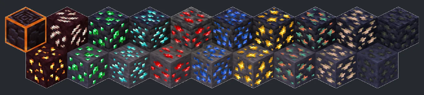 Shiny Ores