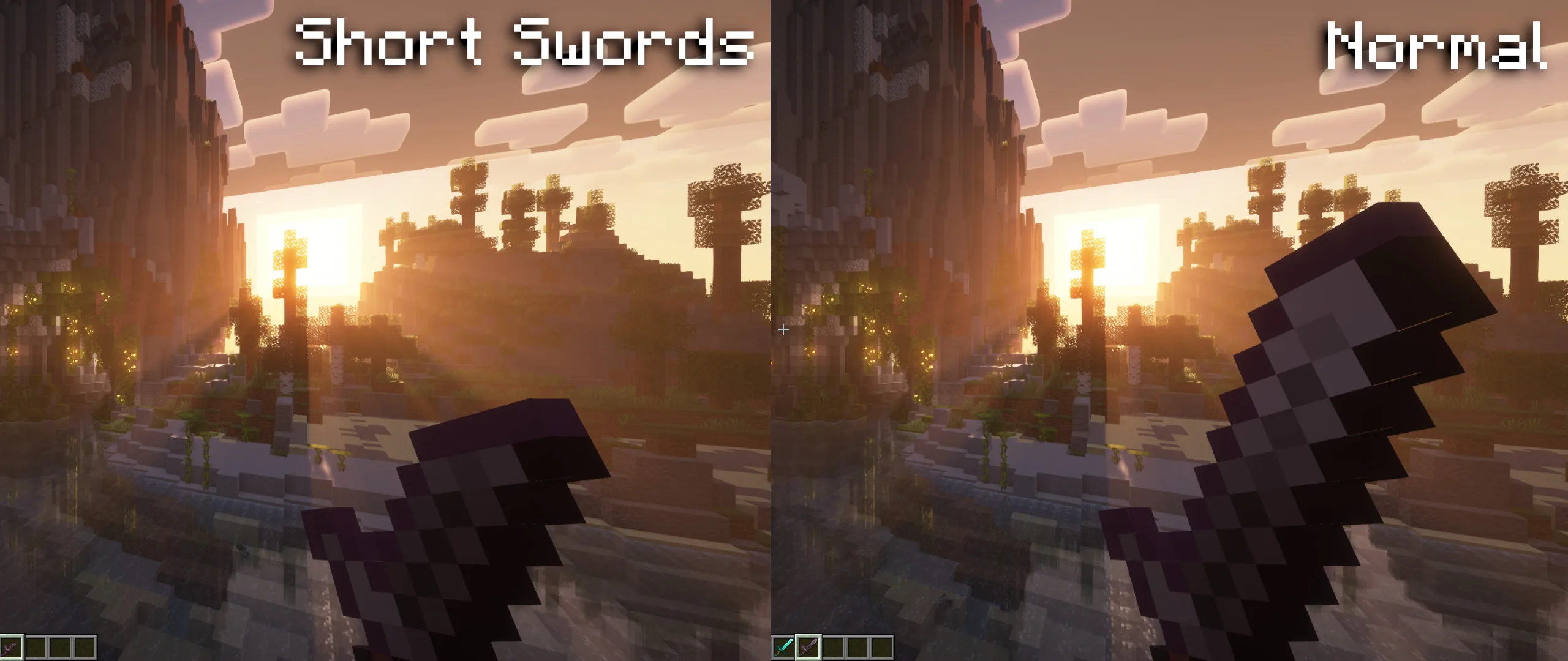 Изображение 1 ресурспака Short Swords