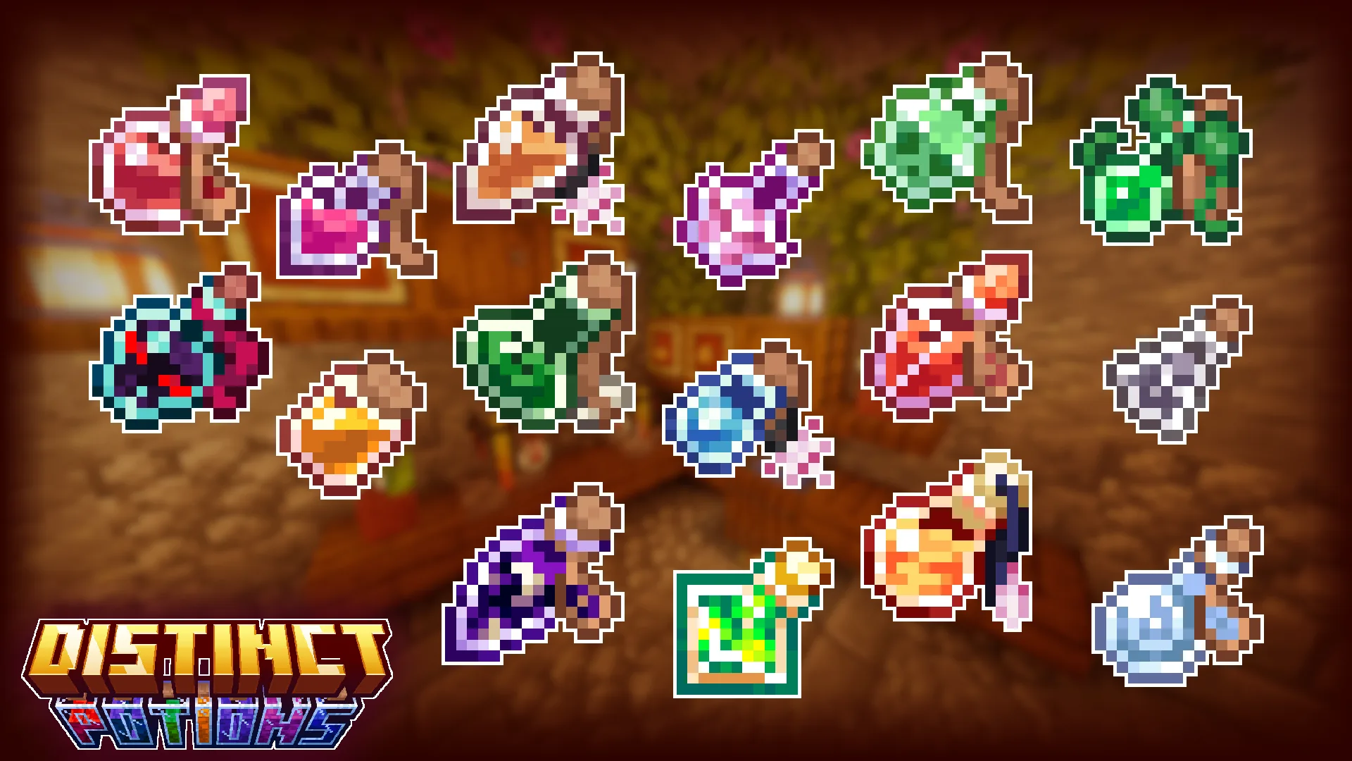 Shrimp's Distinct Potions