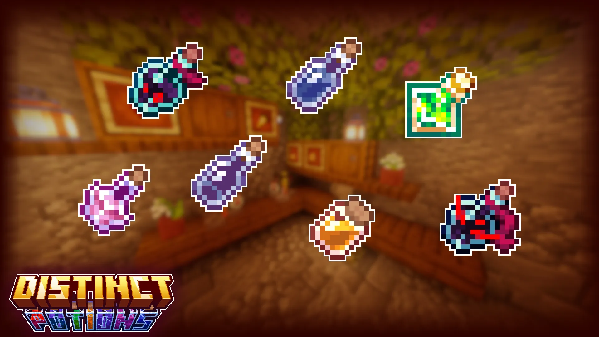 Изображение 2 ресурспака Shrimp's Distinct Potions