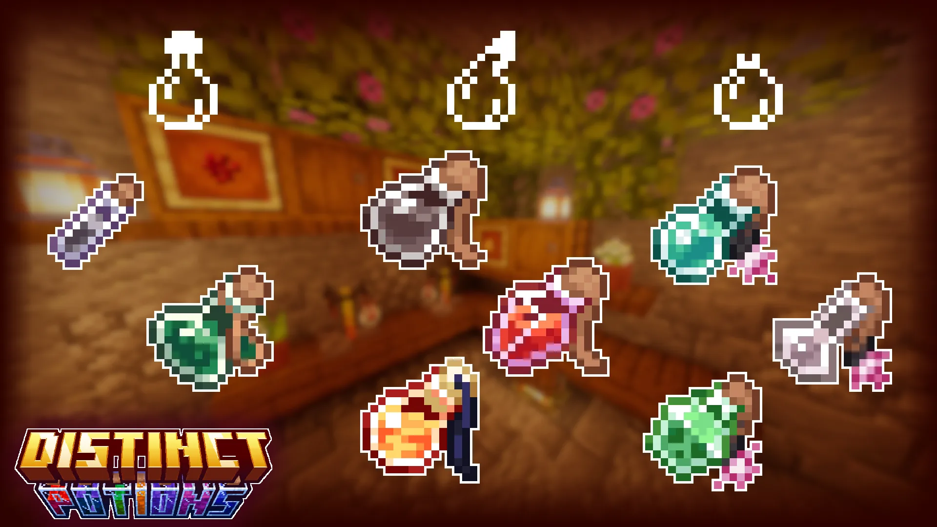 Изображение 4 ресурспака Shrimp's Distinct Potions