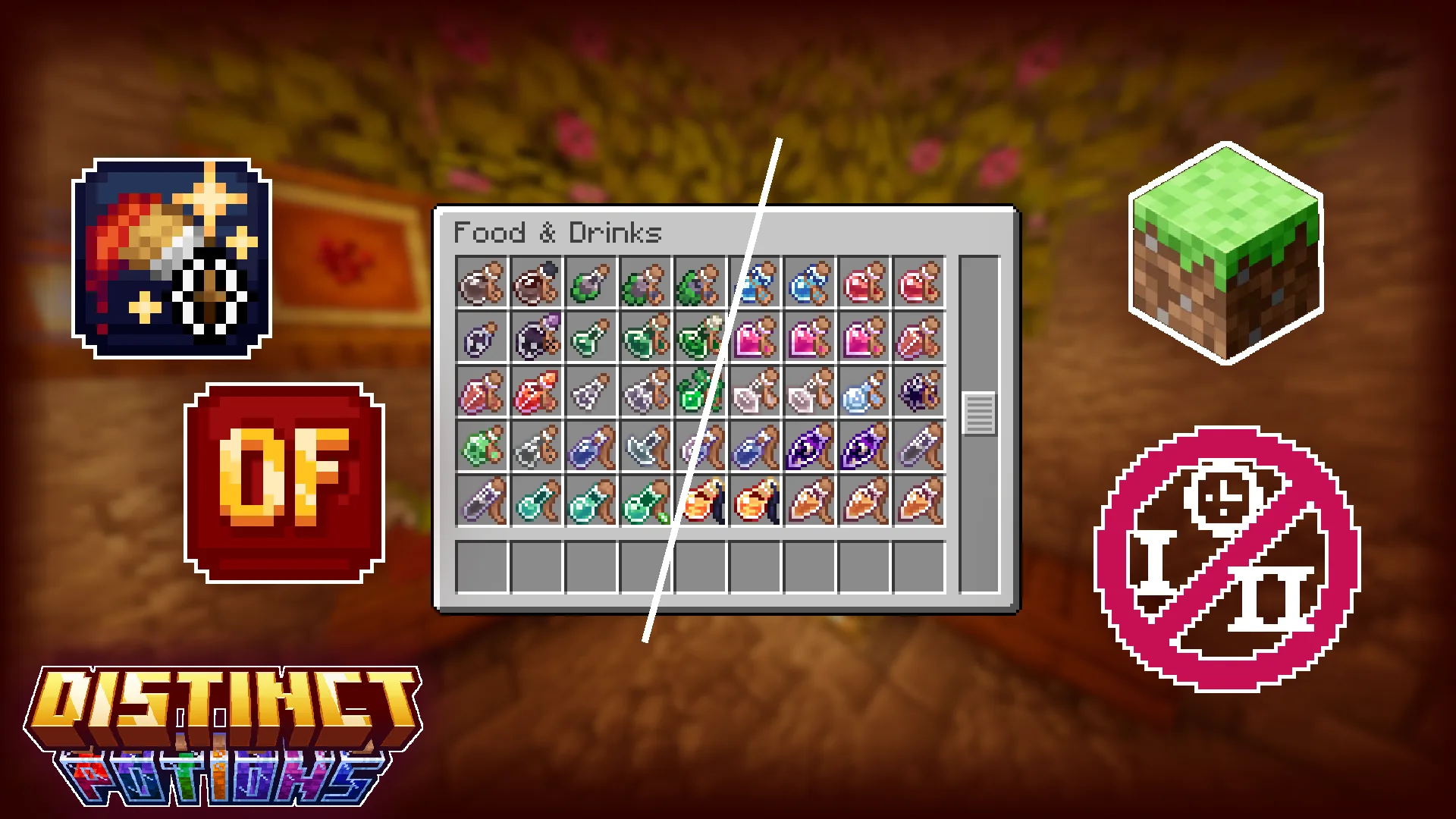 Изображение 5 ресурспака Shrimp's Distinct Potions