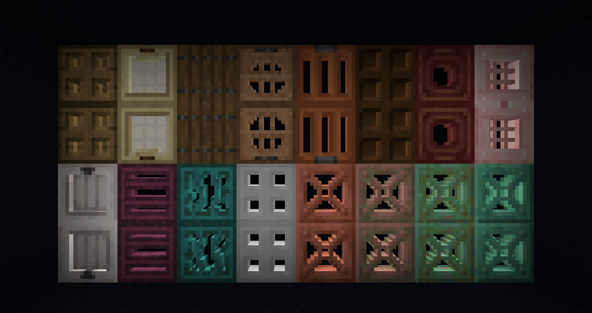 Изображение 2 ресурспака Simplistic 3D Doors