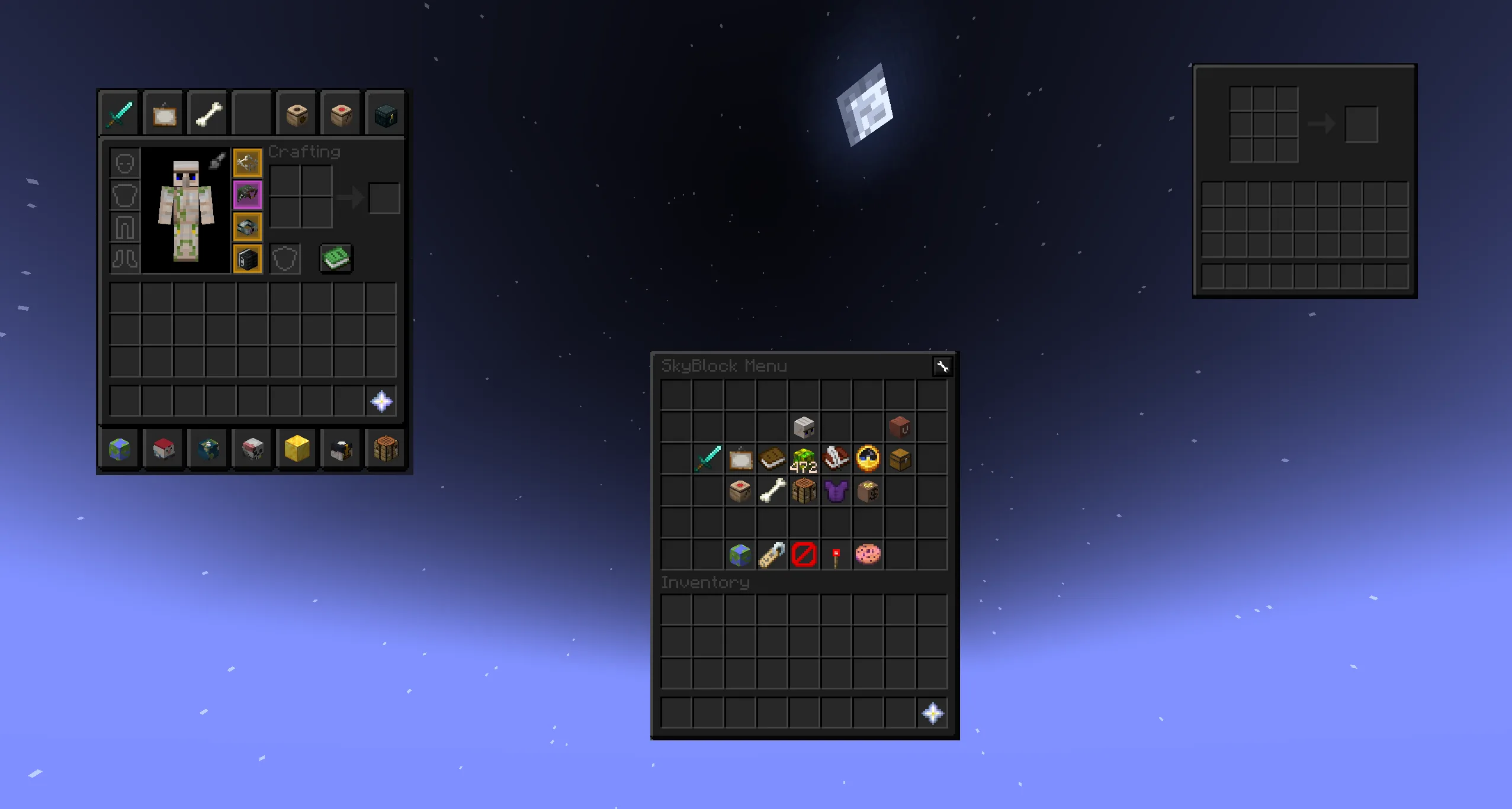 Изображение 2 ресурспака Skyblock Dark UI