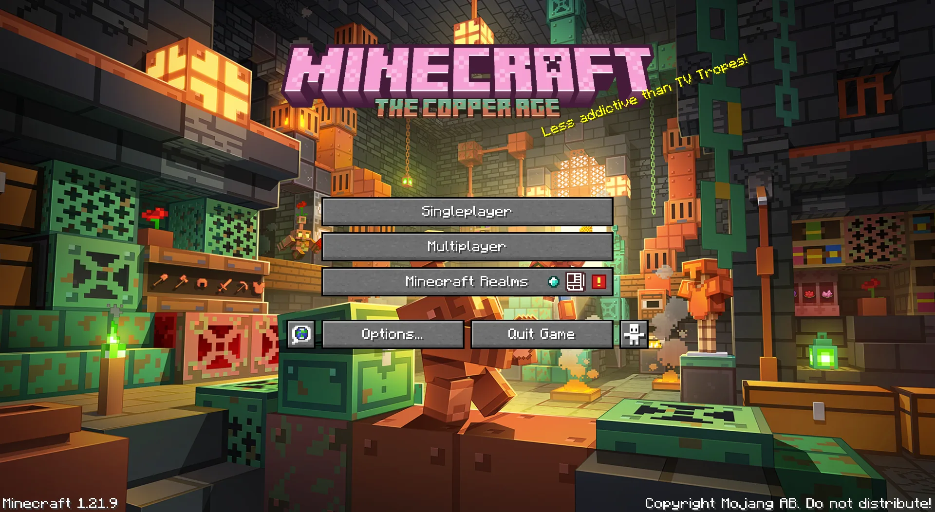 Изображение 2 ресурспака Sky's Title Screen