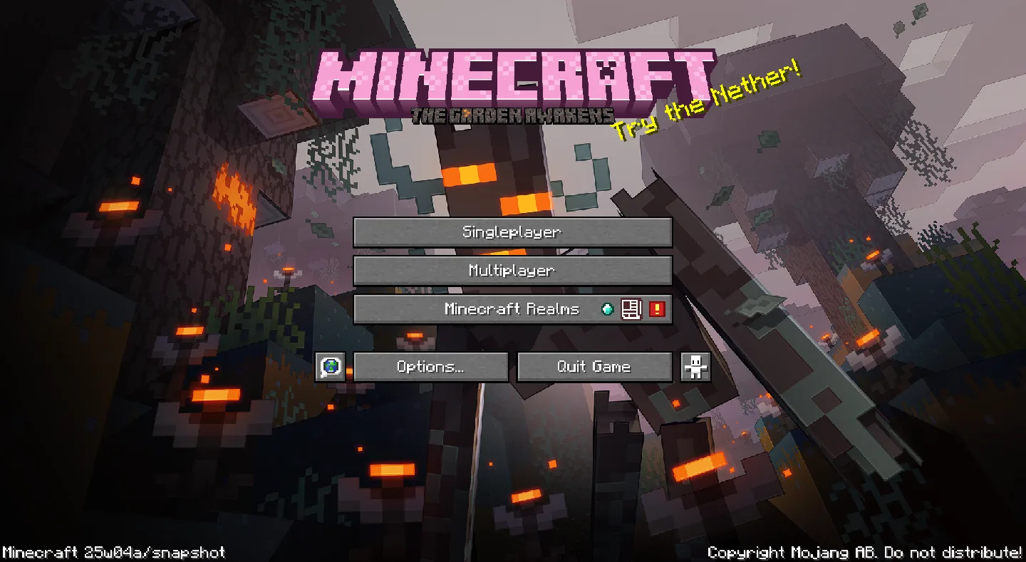 Изображение 5 ресурспака Sky's Title Screen