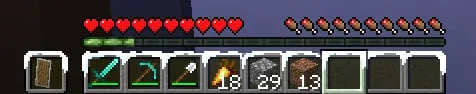 Snowy Hotbar
