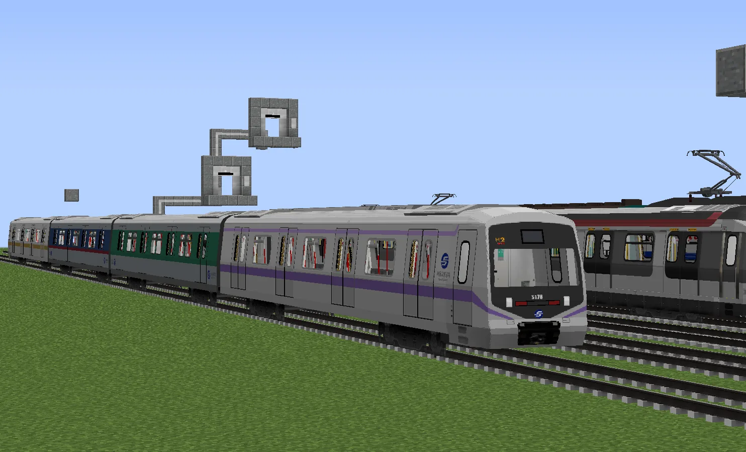 Изображение 1 ресурспака [MTR3/4]Soodari's Retextured Trains