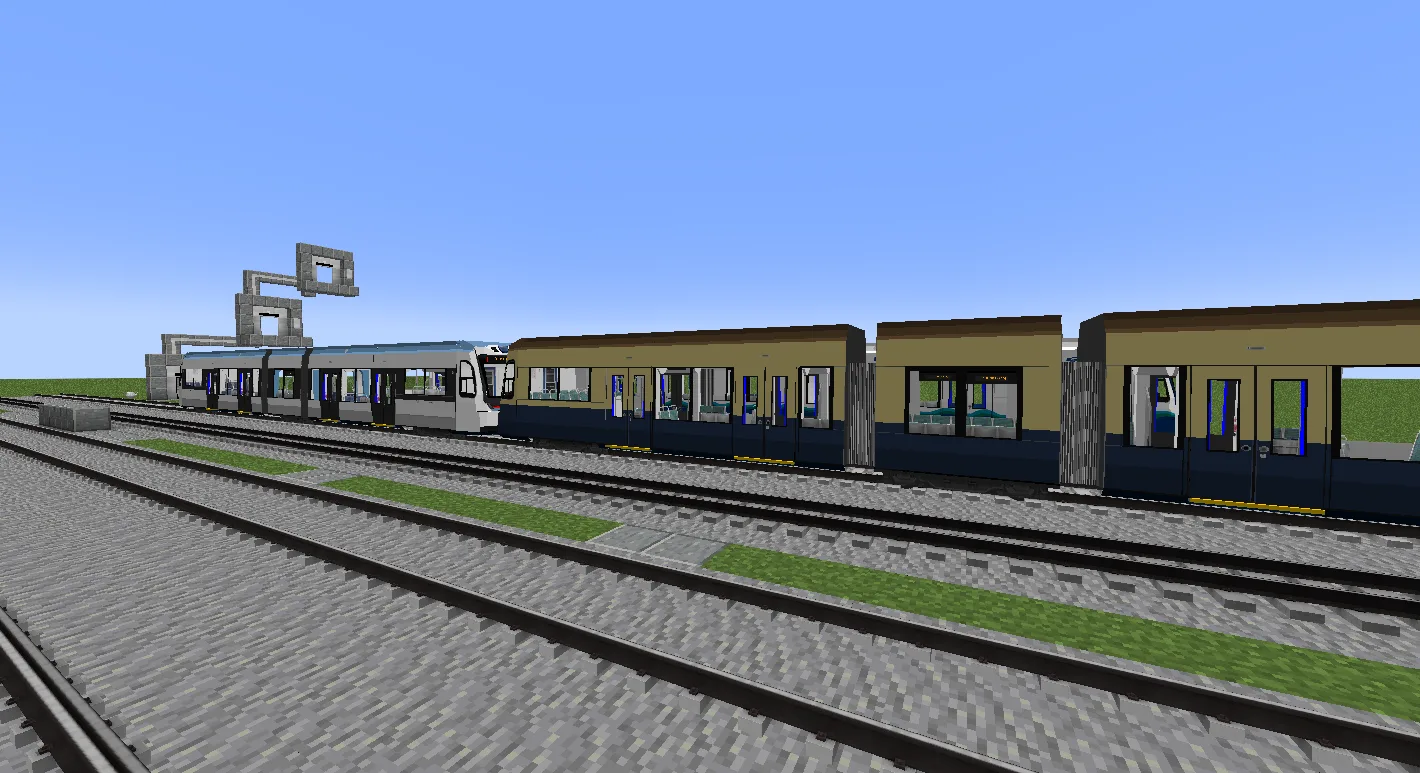 Изображение 4 ресурспака [MTR3/4]Soodari's Retextured Trains