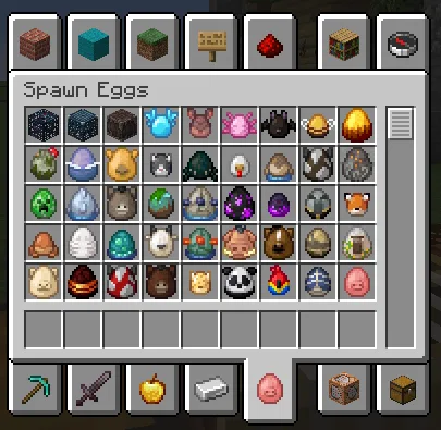 Spawn Egg Backport