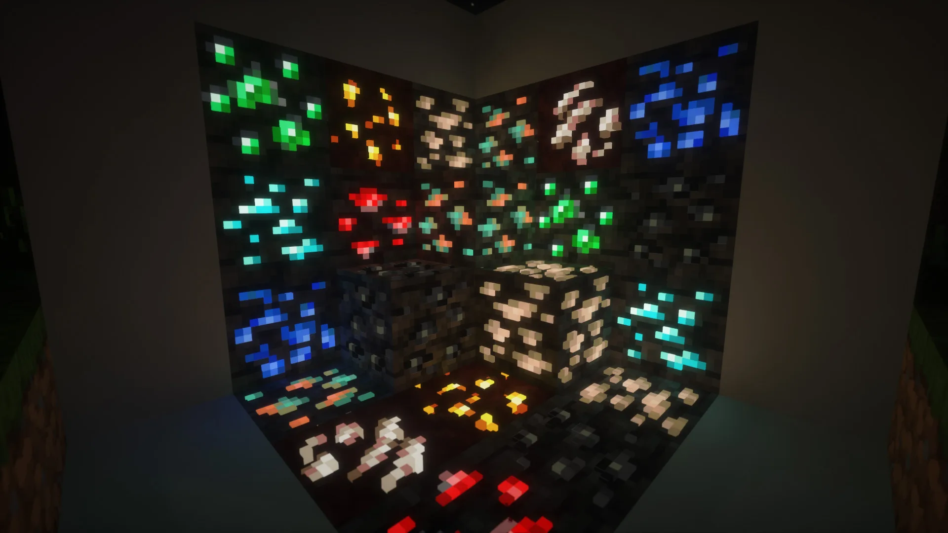 Изображение 1 ресурспака SPBR-GlowingOre