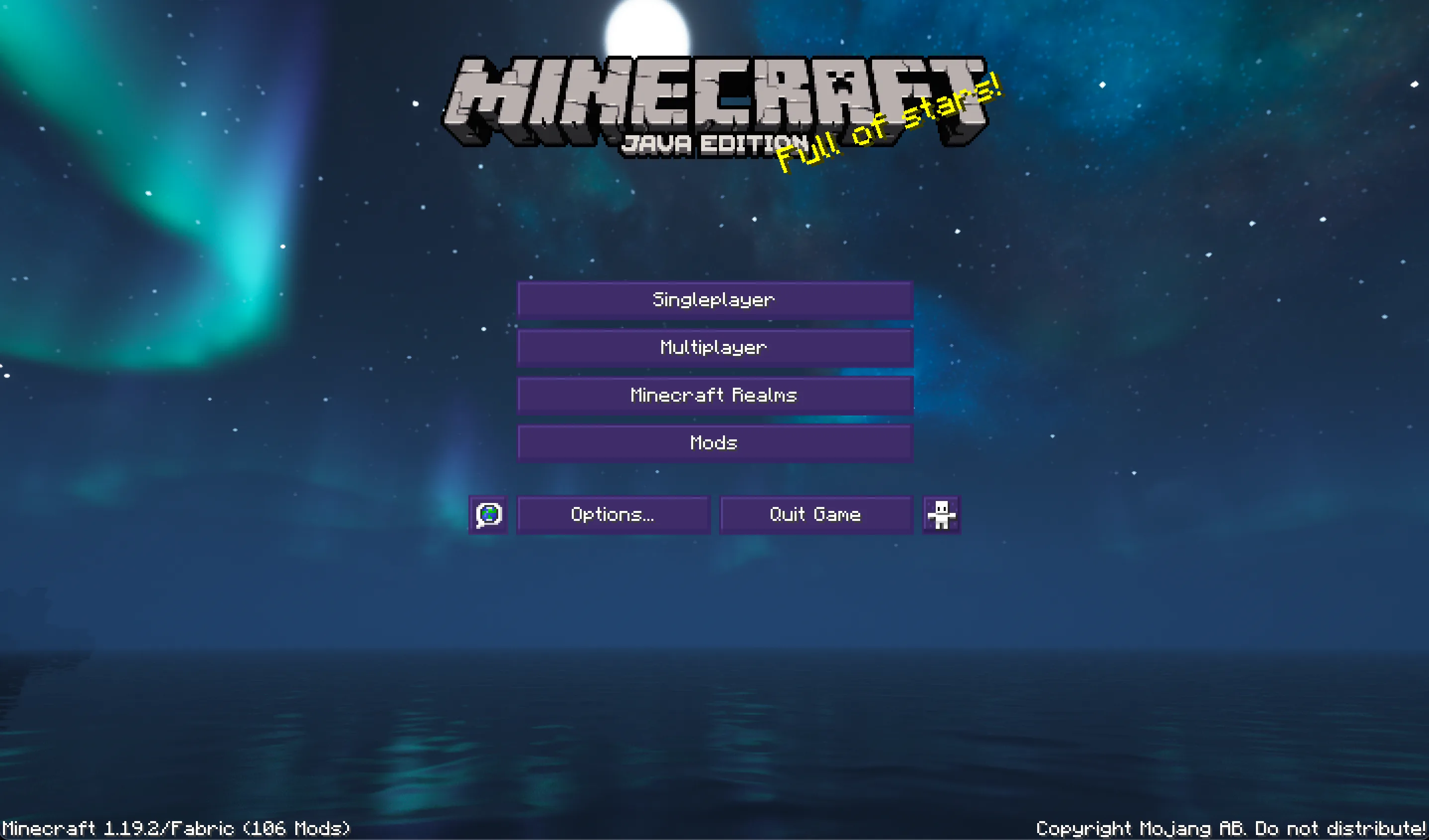 Starry GUI and Hotbar ✨