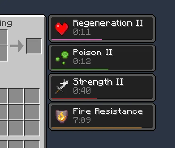 Изображение 2 мода Status Effect Bars
