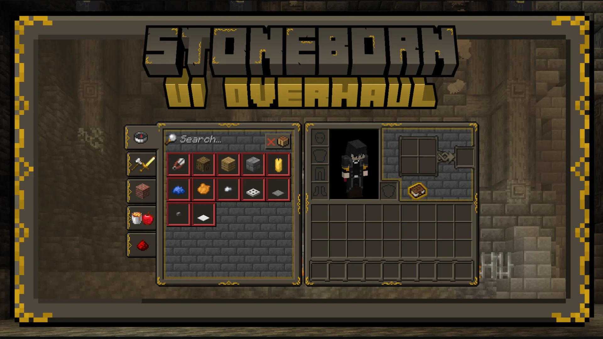 Изображение 3 ресурспака STONEBORN UI Overhaul