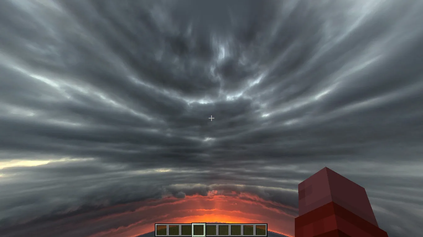 Изображение 5 ресурспака Stormy Sunset Sky Overlay
