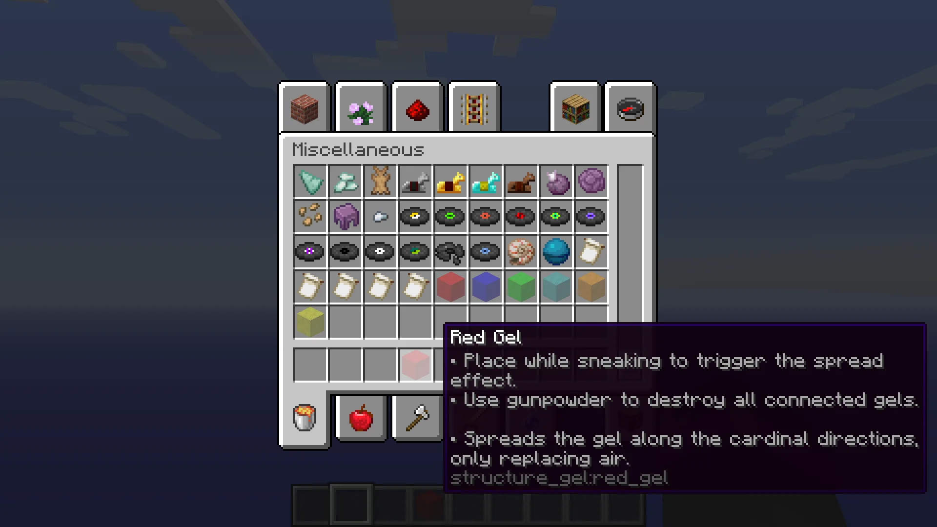 Изображение 1 мода Structure Gel API