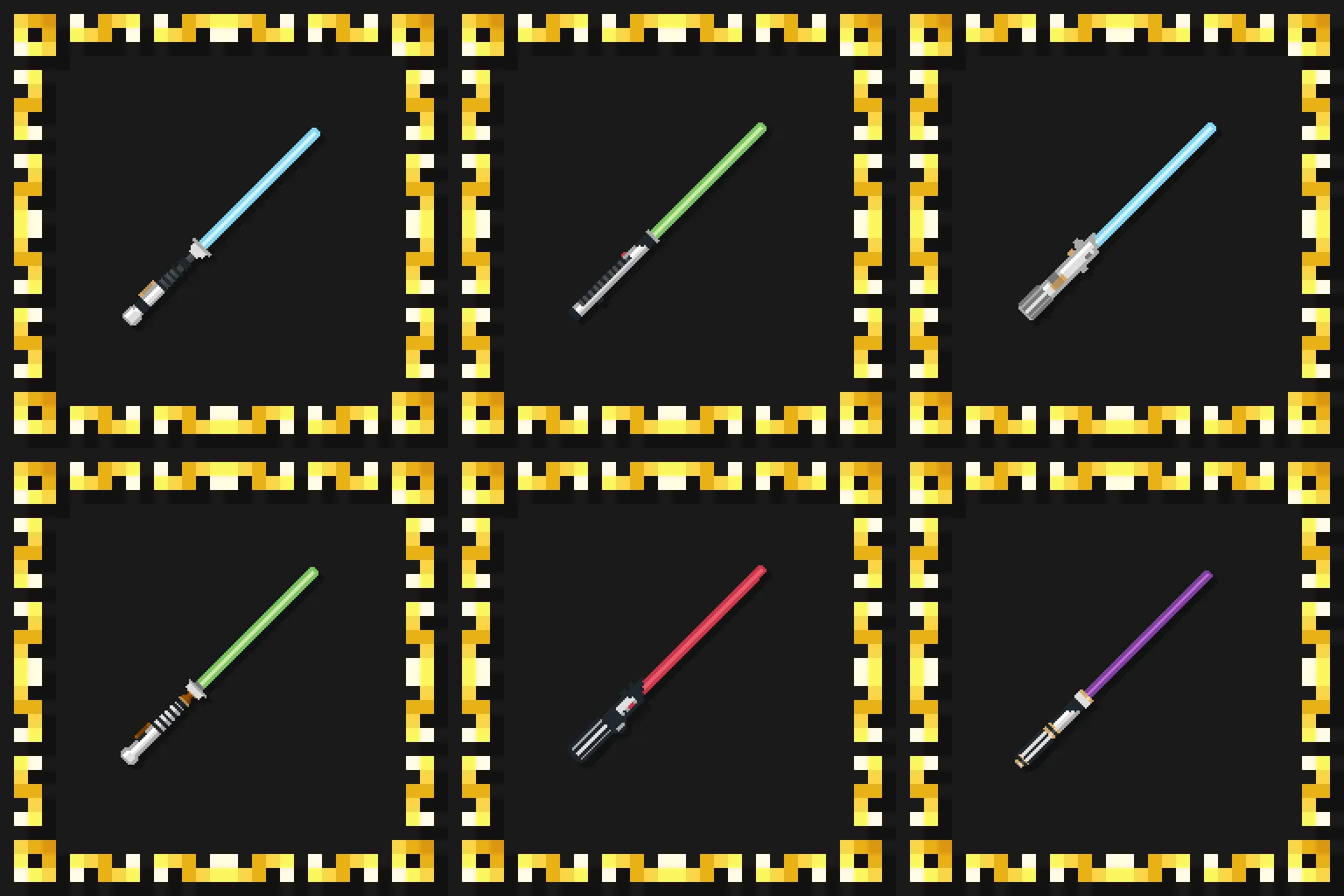 Изображение 2 ресурспака Swords to Lightsabers