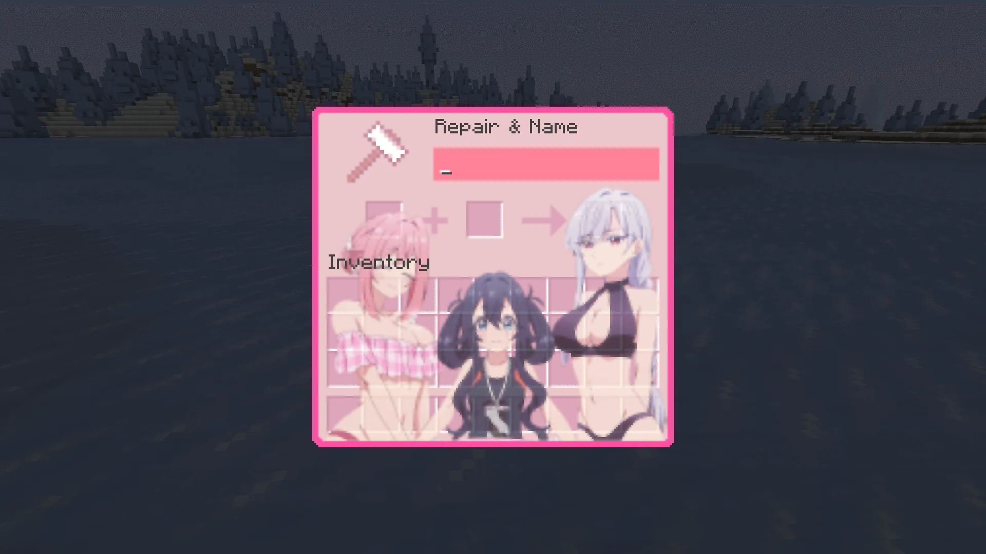 Изображение 2 ресурспака The 100 Girlfriends Who Really, Really, Really Love You GUI Pack