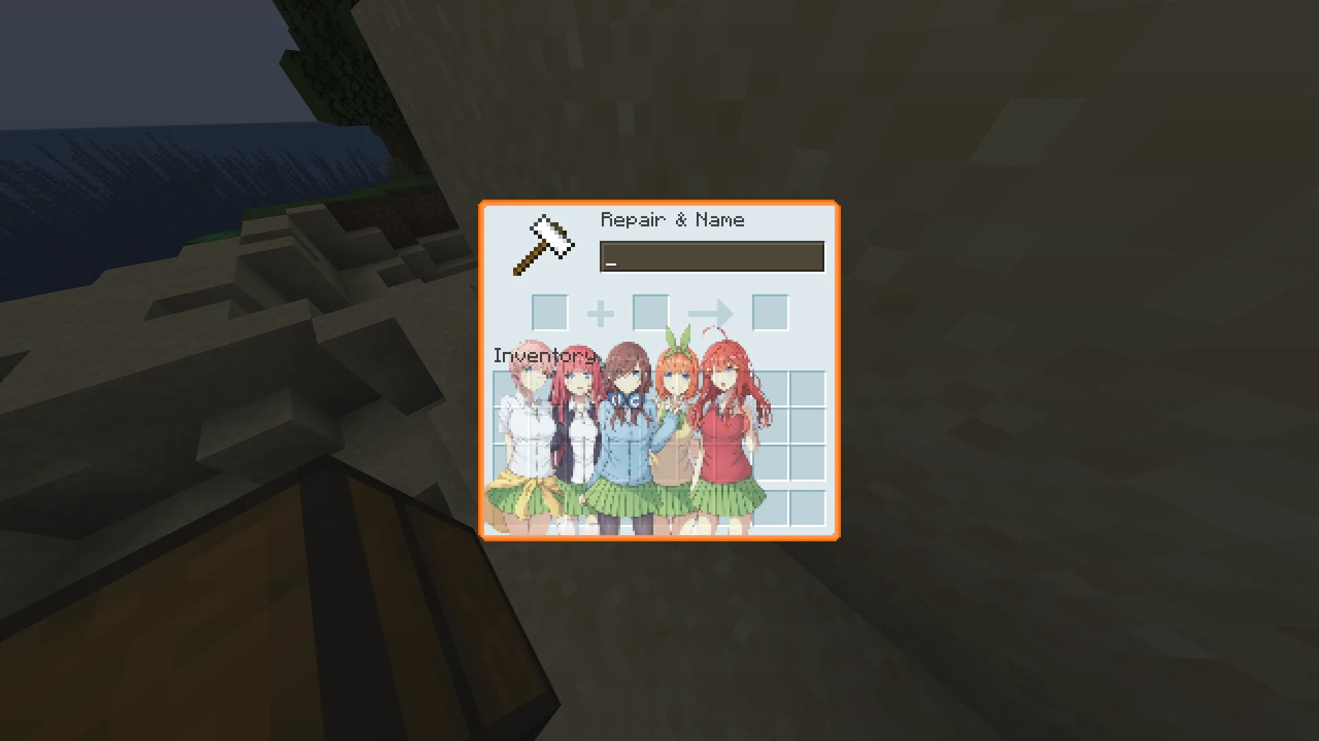 Изображение 2 ресурспака The Quintessential Quintuplets Custom GUI Pack