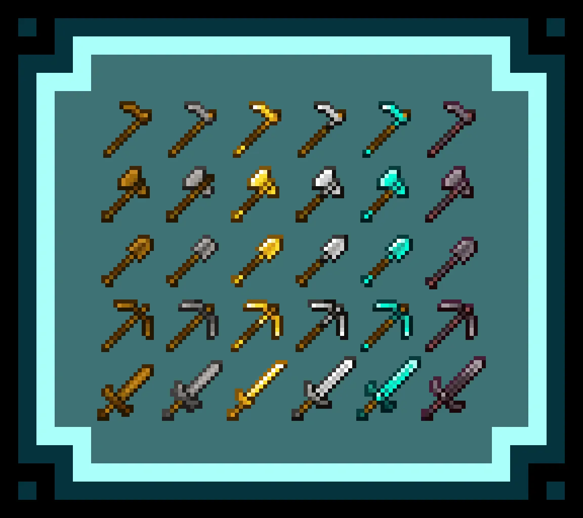 Изображение 5 ресурспака Theone's Items Pack