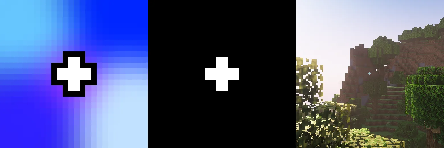 Изображение 2 ресурспака Tiny Crosshair - [IC]