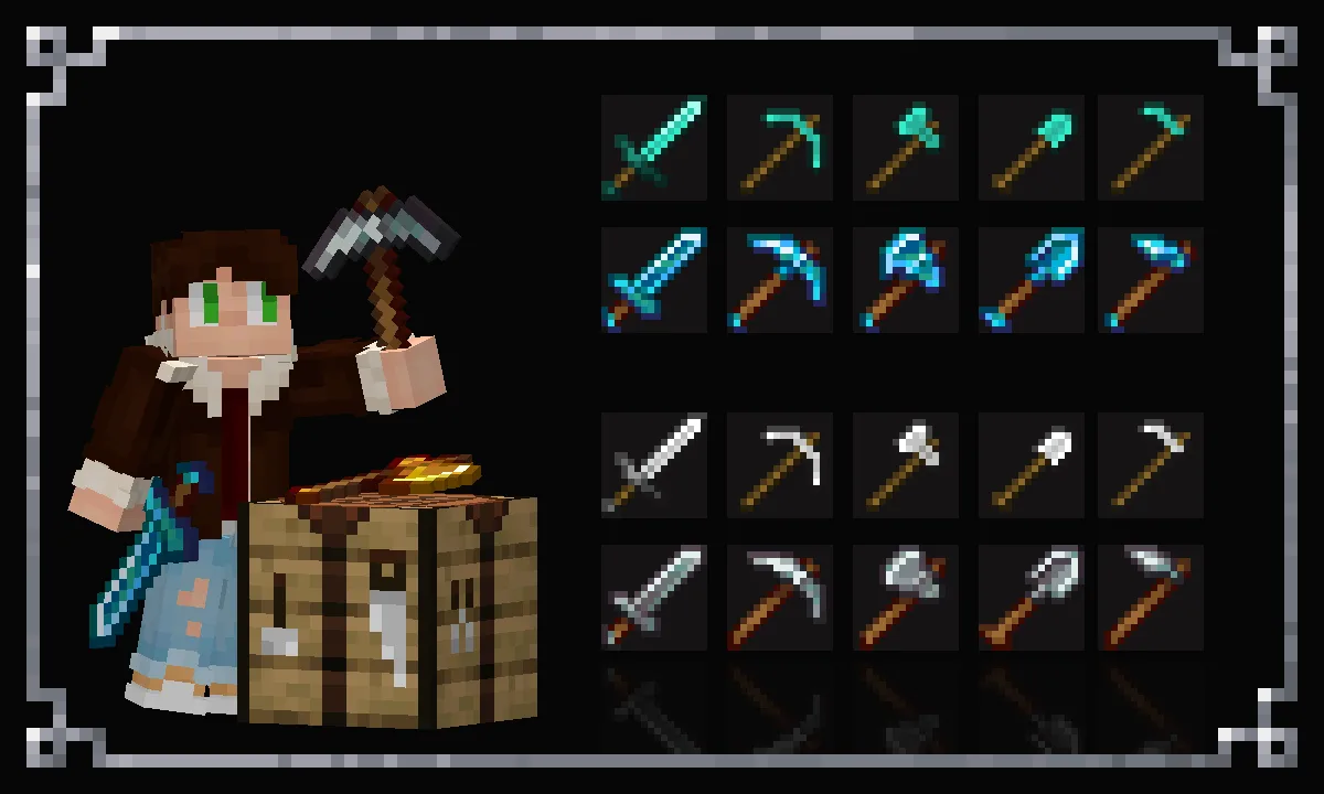 Изображение 2 ресурспака Tools Reimagined