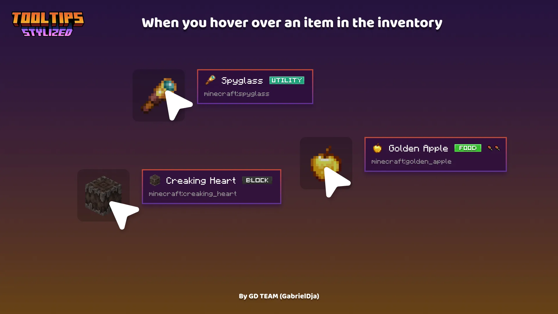 Изображение 2 ресурспака ToolTips Stylized