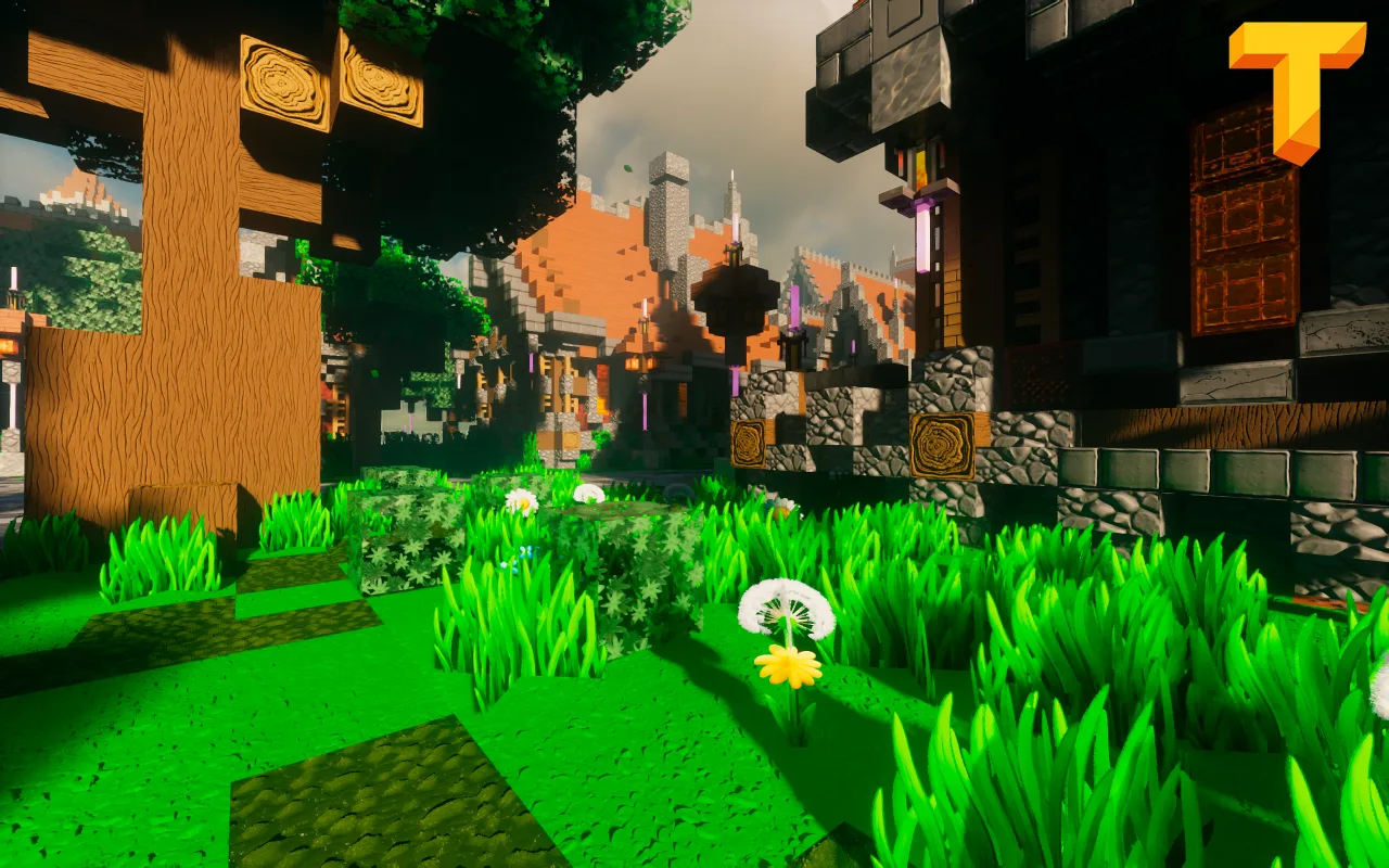 Изображение 3 ресурспака ToonCraft JE: A wonderfully adorable texture pack