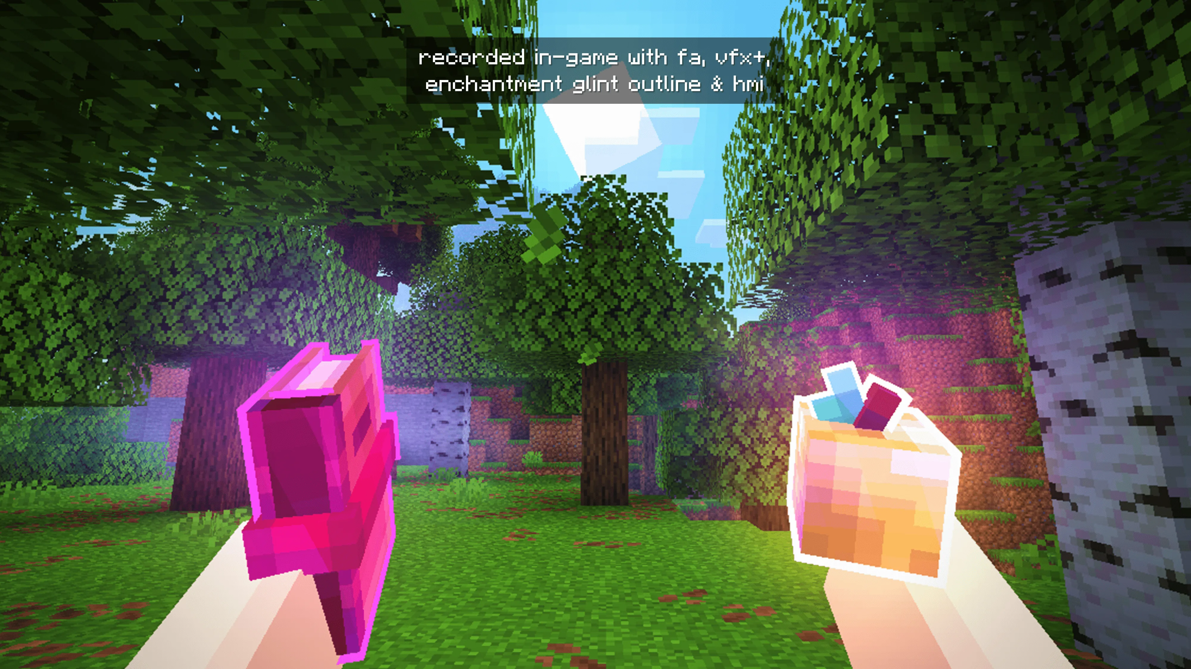 Изображение 2 ресурспака Torta's Enchantment Glint